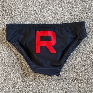 Nero Men’s Team Rocket Swim Briefs size M Black/Red